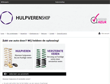 Tablet Screenshot of hulpverenshop.nl